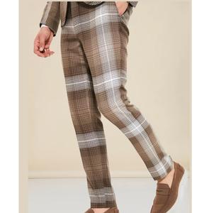 Pantalones de Vestir Lisos de Color Oscuro, Pantalones de Moda para Exteriores, Pantalones de Golf de Algodón, Pantalones de Vestir Ajustados para Negocios y Pantalones de Vestir Personalizados para Hombre - Product Image 4