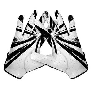 Custom Logo American Football Wide Receiver Gloves Super Sticky <b>Hand</b> <b>Grips</b> for Cold Weather Rugby Price - Product Image 4