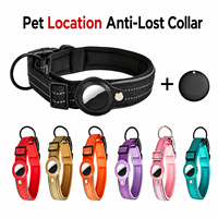 Collier de suivi intelligent pour animaux de compagnie OEM compatible avec Apple Find My et Android Find Hub, étanche, anti-perte, localisateur GPS pour chien et chat
