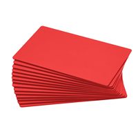 Tarjeta de nombre de metal por sublimación en blanco Tarjeta de nombre de metal láser grueso Impresión de tarjetas de visita en blanco Uso de tinta y papel por sublimación
