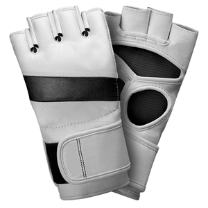 Guantes profesionales de MMA Grappling para hombres y mujeres, guantes de entrenamiento de artes marciales, guantes de lucha de jaula UFC con relleno de soporte de muñeca - Product Image 6