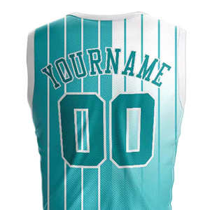 Ensembles de maillots de basket-ball sans manches imprimés respirants 100% polyester Séchage rapide et antibactérien Design professionnel Meilleur prix - Product Image 5