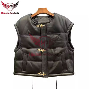 Manteau d'hiver en peluche pour femmes Col en V OEM Logo personnalisé Plus Size Fashionable Hearmth Style Manteau à bulles pour femmes Cuir en laine - Product Image 3