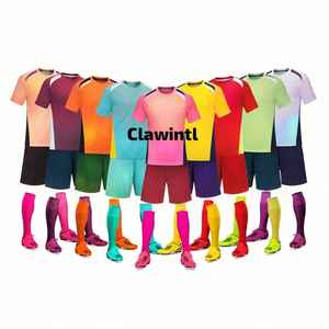 Últimos diseños personalizados de alta calidad de los hombres de fútbol Kits Jersey Set Team Club Soccer Wear Football Soccer Jersey Uniformes de fútbol - Product Image 4
