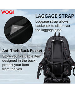 Sacs de randonnée en nylon souples, durables et élégants, couleur/logo personnalisés, grande capacité, sacs de sport d'extérieur, sacs de gym - Product Image 3