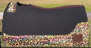 Tapis de selle occidental robuste avec rembourrage épais Base antidérapante Coque en cuir confortable pour chevaux Fournisseur indien d'exportation en vrac - Product Image 2