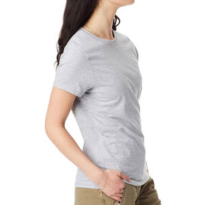 Camisetas de manga corta ajustadas de algodón Premium para mujer, camisetas regulares ajustadas transpirables de alta calidad - Product Image 6