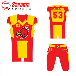 Top Quality Custom logo Wholesale High Manufacturer Cheap Price Best Material American <b>Football</b> Uniform - Product Image 3