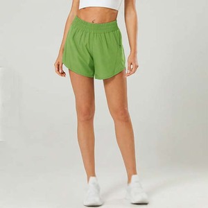 Shorts décontractés 100% coton pour femmes vêtements d'entraînement de mode de haute qualité taille élastique réglable taille XS pour la course - Product Image 3