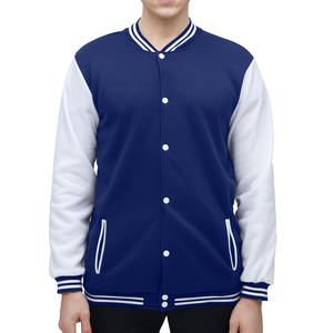 Veste doudoune en gros veste d'hiver 2025 nouveau Design Polyester coton et vestes universitaires à boutons recouverts - Product Image 1