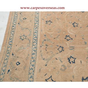 Elégant tapis tissé en coton de style vintage, peluche antidérapante de haute qualité résistante aux taches pour la maison, les hôtels, la porte de la salle de prière - Product Image 2