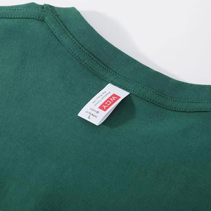 เสื้อยืดผ้าฝ้าย100% สำหรับผู้ชายปกติเสื้อยืดพิมพ์ลายกราฟิกเสื้อยืดสตรีทเสื้อไม่มีลายโลโก้ตามสั่ง - Product Image 2