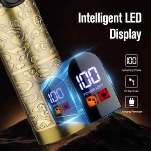 Kit de Afeitadora y Cortapelos Eléctrico para Hombre, Set de Barbero Profesional, Kit de Corte de Pelo, Afeitadoras de Lámina para Barba - Product Image 4