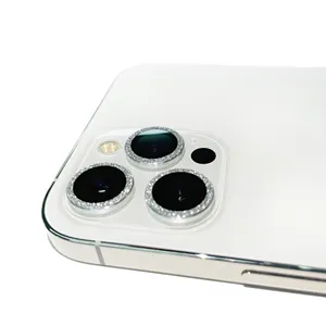 Akıllı pah tasarım son derece şeffaf 9H sertlik yıldız Lens koruyucu iPhone12Pro tayvan tedarikçisi