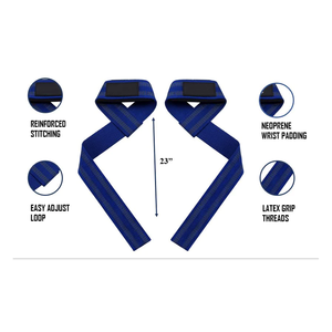 สายรัดข้อมือยกน้ำหนักออกกำลังกายฟิตเนสยิมฟิตเนสยกน้ำหนักออกแบบโลโก้ได้ตามต้องการ - Product Image 6