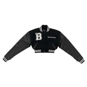 Chaqueta universitaria Premium para mujer, logotipos personalizados, combinaciones de colores vibrantes transpirables, ajuste a medida para invierno, nueva tendencia caliente - Product Image 2