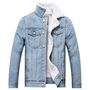 Veste en jean pour homme, nouvelle collection, streetwear, mode automne, veste en jean unie, veste en jean pour homme, veste en jean classique, vêtements en jean - Product Image 5