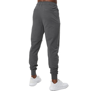 Pantalon de survêtement d'hiver décontracté de haute qualité pour hommes, surdimensionné, élastique, polaire lourde, en toile de coton et de polyester, poche zippée - Product Image 2