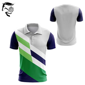 Algodón suave de alta calidad para hombres para Polos hecho en fábrica con logotipo personalizado impresión sublimación bordado servicios sólido - Product Image 3