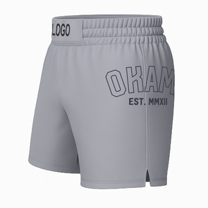 Pantalones Cortos Deportivos para Hombre, de Alta Calidad, Secado Rápido, Transpirables, Cintura Elástica, Color Sólido, Casuales, MMA, Mejor Venta al Por Mayor - Product Image 3