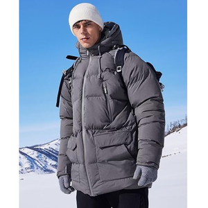 Veste parka rembourrée pour hommes veste parka d'hiver imperméable de super qualité pour hommes vente en gros - Product Image 2