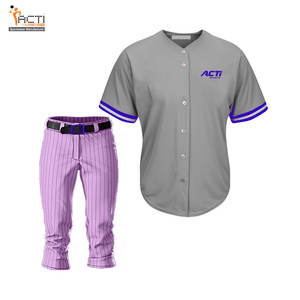 Uniforme de baseball de haute qualité de fabricant de matériel durable uniforme de baseball de sports de plein air - Product Image 2