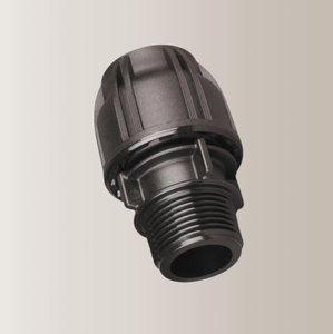 Accesorios de electro fusión HDPE de 90MM x 2 1/2 pulgadas, adaptador ROSCADO MACHO de alta presión, tratamiento de superficie lisa de proveedor indio - Product Image 4