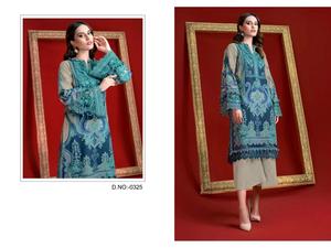 2025 pakistanais dames costumes confortable de haute qualité coton Kurtis broderie Salwar Kameez fantaisie soie personnalisé adultes - Product Image 2