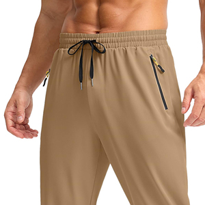 Pantalons décontractés pour hommes avec poches latérales Pantalons pour hommes Sports de plein air Séchage rapide Pantalons pour hommes respirants tricotés Style avant Été Adultes - Product Image 2