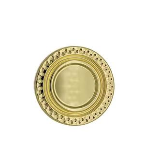 Posavasos de Metal redondo de 8cm al por mayor, posavasos para aperitivos, platos, taza de café, platillo, posavasos de Metal de Color púrpura diario - Product Image 4