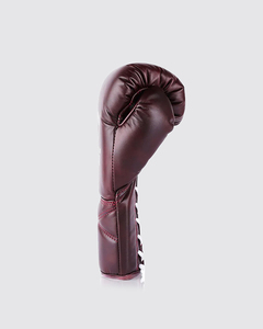 Gants de boxe en cuir véritable Mehroon de haute qualité Entraînement professionnel Paire de combat MMA Nouveaux gants de combat - Product Image 3