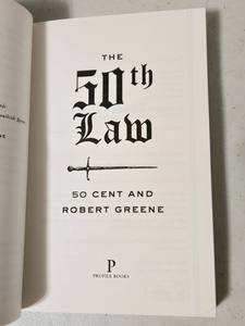 The 50th Law A Bold Guide to Fearless Living and Power | <b>Paperback</b> Edition (Wholesale supply) - Product Image 4