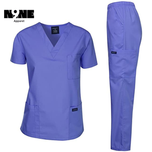 New Style Elastic Custom logo Hospital <b>Uniforms</b> <b>Scrubs</b> Medical Lab Coats Nurse <b>Uniform</b> Unisex <b>Scrubs</b> <b>Uniforms</b> Suit - Product Image 6