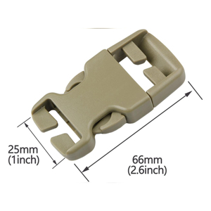 Boucles à dégagement latéral en plastique YKK pour réparation rapide sans couture, remplacement de boucles de sangle de sac à dos pour sacs et sangles, taille et couleur personnalisables - Product Image 3