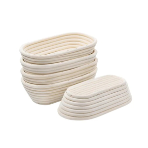 <b>Set</b> of <b>Baking</b> Tools Oval Bread Proofing Basket/Rattan Brotforms Bread Tool Wholesale From Vietnam Cheap Price - Product Image 4
