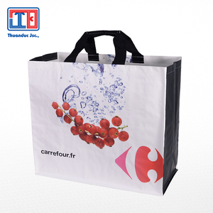 ถุงช้อปปิ้งทอจากพลาสติก PP คุณภาพสูง ผลิตในเวียดนาม - Product Image 3