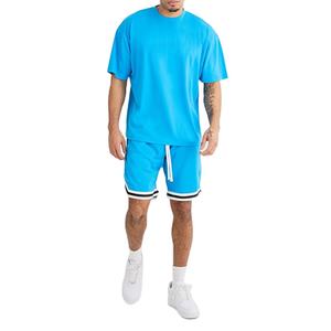 เสื้อเชิ้ตแขนสั้นลำลองสำหรับผู้ชายสำหรับฤดูร้อน2025เสื้อโอเวอร์ไซส์ผ้าเทอร์รี่สีพื้นออกแบบโลโก้ได้ตามต้องการ - Product Image 2