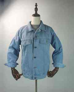 Vestes en jean 100% coton personnalisées 2024 pour femmes, de haute qualité, couleur unie, poche, style long, pour un usage décontracté au printemps - Product Image 4