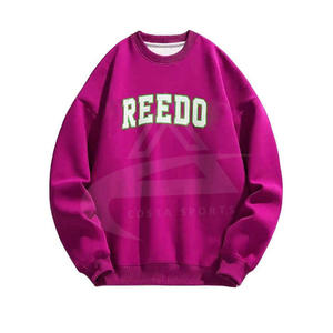 Sudaderas de cuello redondo para hombre, logotipo bordado personalizado, alta calidad, precio al por mayor, sudaderas para hombre - Product Image 1