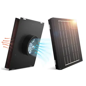 Eco-worthy Solar Roof Heat Cooling Ventilation Suction Solar Powered Attic Solar Roof Fan Vent