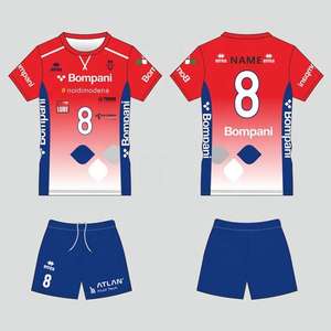 Tenues de rugby pour hommes à séchage rapide, tendance du moment, ajustées en usine, très vendues, avec broderie de logo personnalisée - Product Image 5