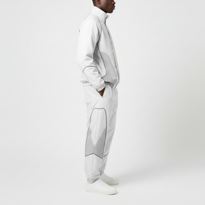 Offre Spéciale en gros léger bloc de couleurs fermeture éclair veste en nylon ensemble fabricant personnalisé sport coupe-vent survêtements pour hommes - Product Image 3