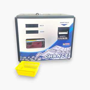 MV-101 Noir, Accessoire pour machine de divertissement, Changeur de billets en pièces/jetons à chargement arrière - Product Image 2