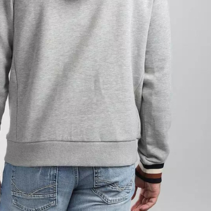 เสื้อฮู้ดดี้ผู้ชายแบบสวมใส่สบาย ระบายอากาศได้ดี กันลม  ผ้าฝ้าย 100% คุณภาพสูง สำหรับฤดูหนาว สีพื้น  รับสกรีนโลโก้ตามสั่ง ขายส่ง - Product Image 5
