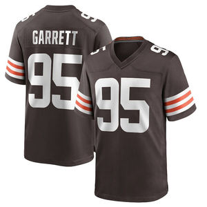 Conçu sur mesure pour hommes Maillot de football américain Nouveau maillot uni à manches courtes respirantes pour hommes - Product Image 4