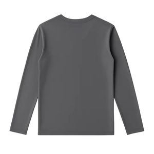 Camiseta de Manga Larga con Cuello Redondo para Mujer, Estampado Invernal, 100% Algodón Orgánico de Lujo, Preencogido, Ajuste Clásico, Suave y Premium - Product Image 2