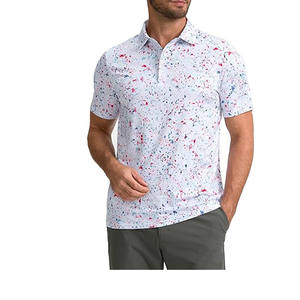 . Polo à manches courtes hommes design golf tissu respirant et doux pour travailler la marche et un usage quotidien décontracté - Product Image 4