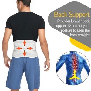 Faja de Soporte Lumbar de Neopreno Transpirable Talla M, Alivio de la Ciática para Hombres/Mujeres con Función Correctora - Product Image 1