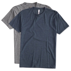 T-Shirt athlétique à manches courtes pour homme, haut grand et grand, coupe traditionnelle, non rétractable et sans soucis - Product Image 1