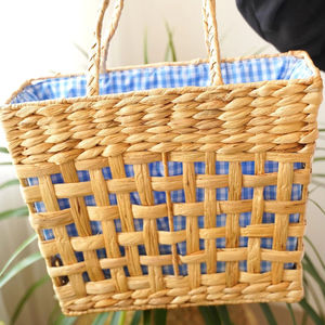 Bolso de jacinto de agua hecho a mano de Venta caliente monedero ecológico sostenible disponible para marca personalizada HECHO DE Vietnam 2025 - Product Image 1